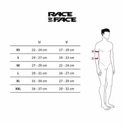 Gomitiere Race Face Indy Nero Intenso -Vendite Biciclette MTB raf u com elbow protection st v1 3