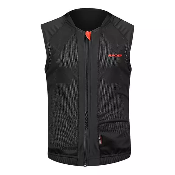 Gilet Racer Turtle 2 Nero Rosso 3 Gilet Racer Turtle 2 Nero Rosso