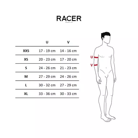 Gomitiere Racer Profile Nero 5 Gomitiere Racer Profile Nero - immagine 3