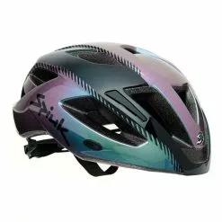 Casco Spiuk Kaval Nero Lilla Iridescente -Vendite Biciclette MTB sp ckavalml5 c 004