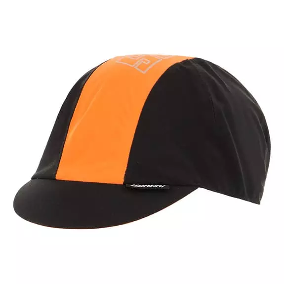 Cappellino Santini Guard Mercurio Nero Arancione 4 Cappellino Santini Guard Mercurio Nero Arancione - immagine 2
