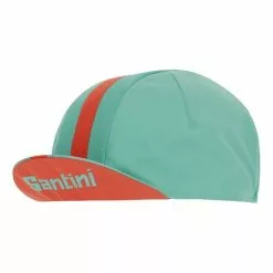 Cappellino Santini Bengal Blu Celeste Arancione -Vendite Biciclette MTB st 2s460cotbeng ac 003