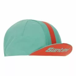 Cappellino Santini Bengal Blu Celeste Arancione -Vendite Biciclette MTB st 2s460cotbeng ac 006