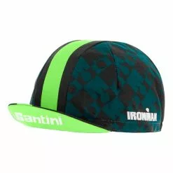 Cappellino Santini Vis Ironman Nero Verde -Vendite Biciclette MTB st 9i460cotvis vf 005