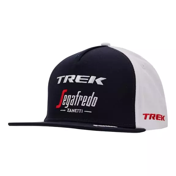 Santini Cappellino Trek-Segafredo 2023 Trucker Blu Scuro Bianco 3 Santini Cappellino Trek-Segafredo 2023 Trucker Blu Scuro Bianco