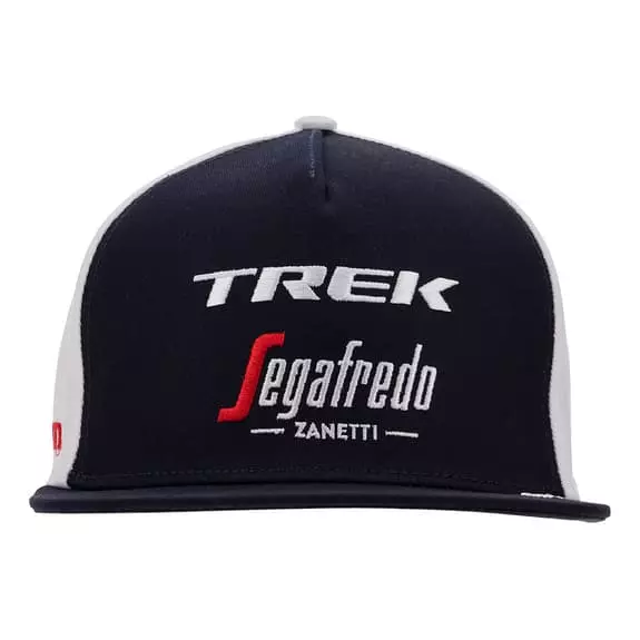 Santini Cappellino Trek-Segafredo 2023 Trucker Blu Scuro Bianco 4 Santini Cappellino Trek-Segafredo 2023 Trucker Blu Scuro Bianco - immagine 2